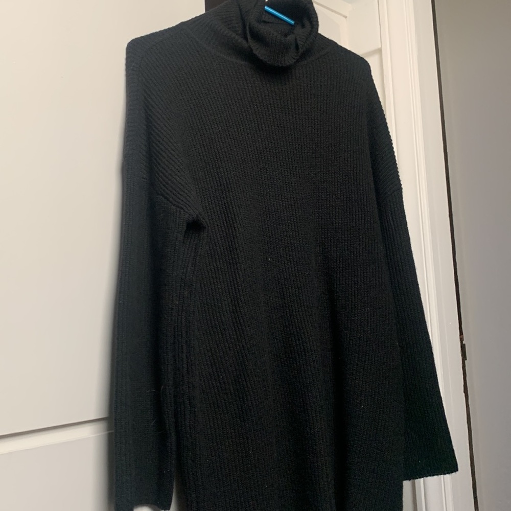 Lacademie Black Sweater Dress